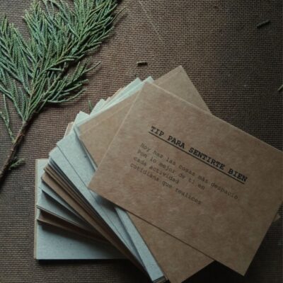 Tarjetas Hygge para estar bien
